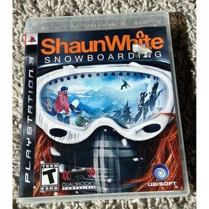 Shaun White Snowboarding - (PlayStation 3 PS3) Game And Instruction Manual